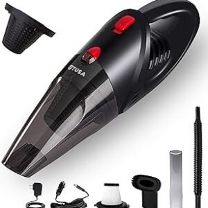 Tusa AeroMax V1 — Cordless Car & Home Vacuum (Black)